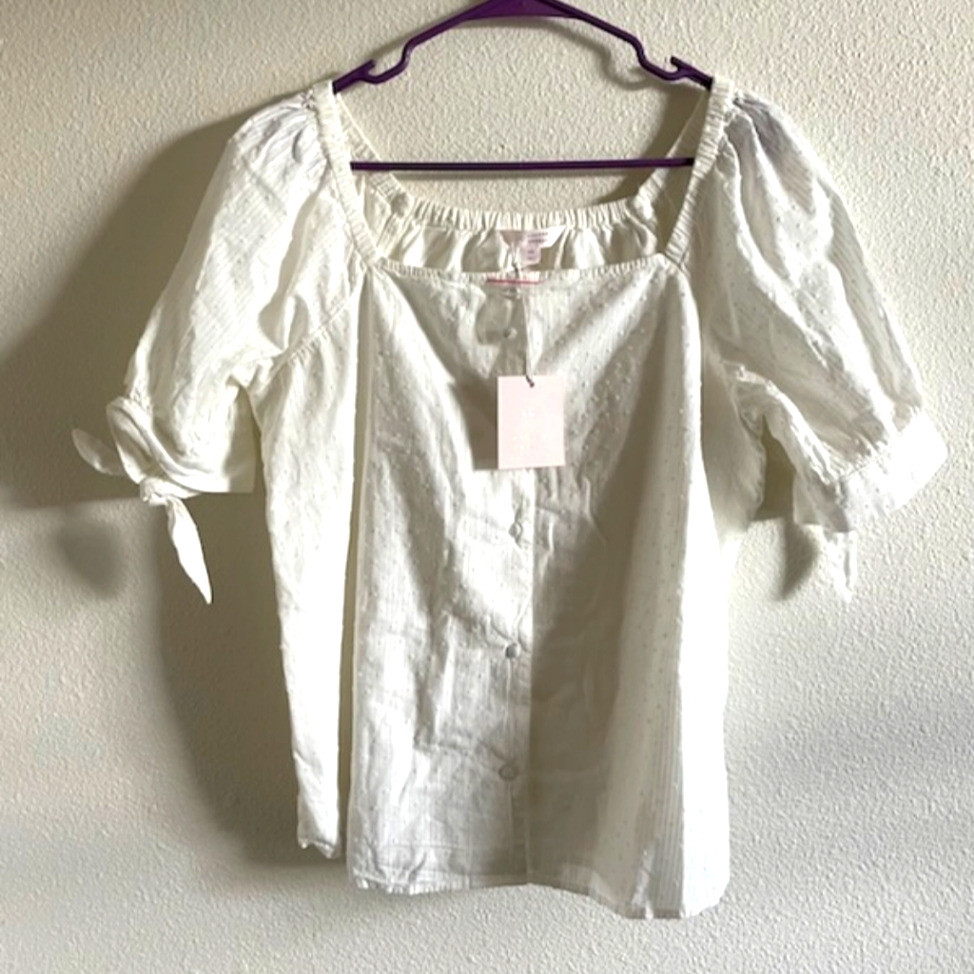 Lauren Conrad Blouse M Nwt 292